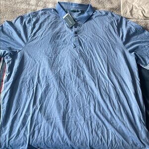 Perry Ellis Classic Blue Polo Shirt
